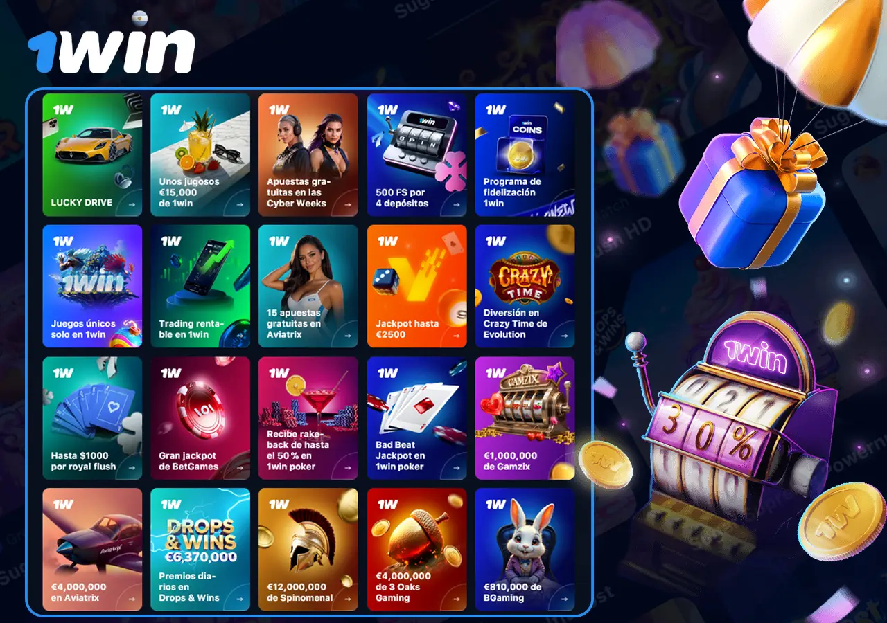 1Win bono casino Argentina